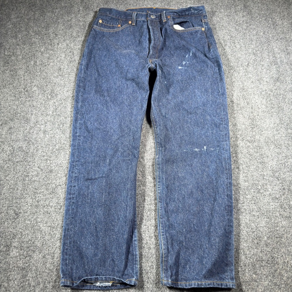 1993 Levi's 501xx Jeans Men's 38x30 Blue Vintage Denim Fits 33x27